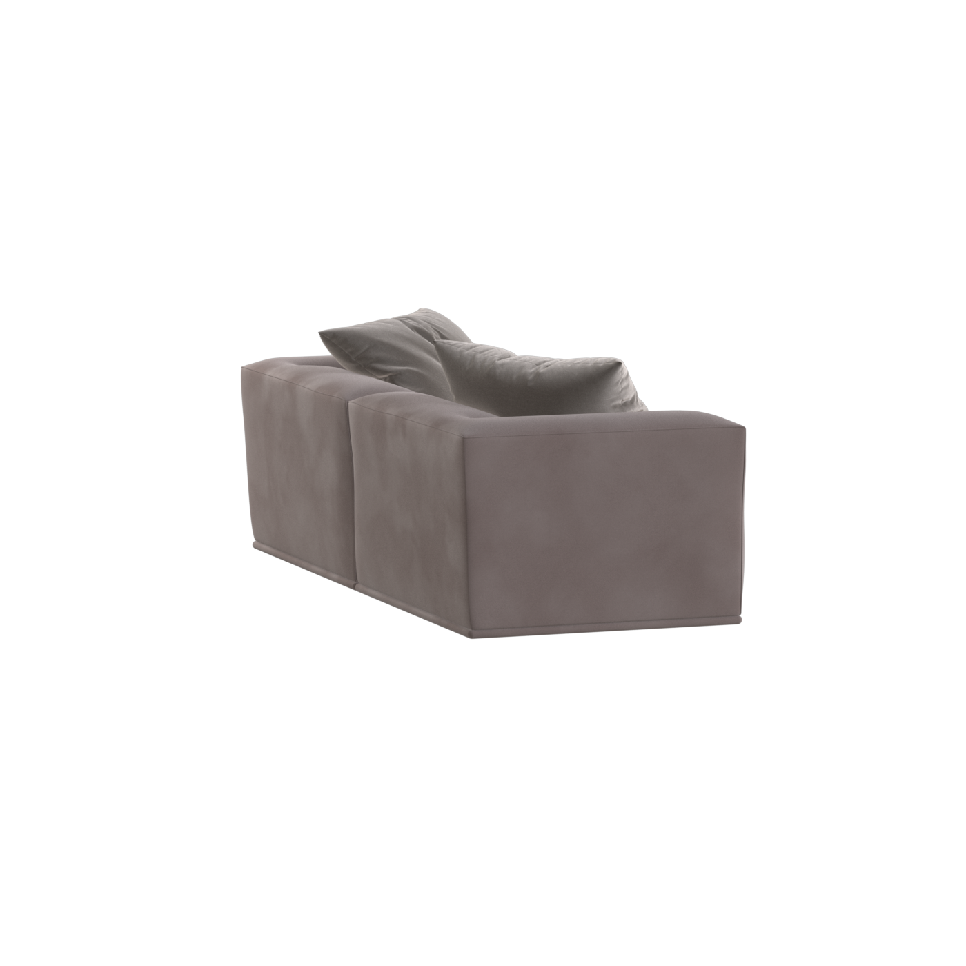 Savile Sofa — Compact Form with Wide Straight Armrests