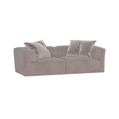 Savile Sofa — Compact Form with Wide Straight Armrests