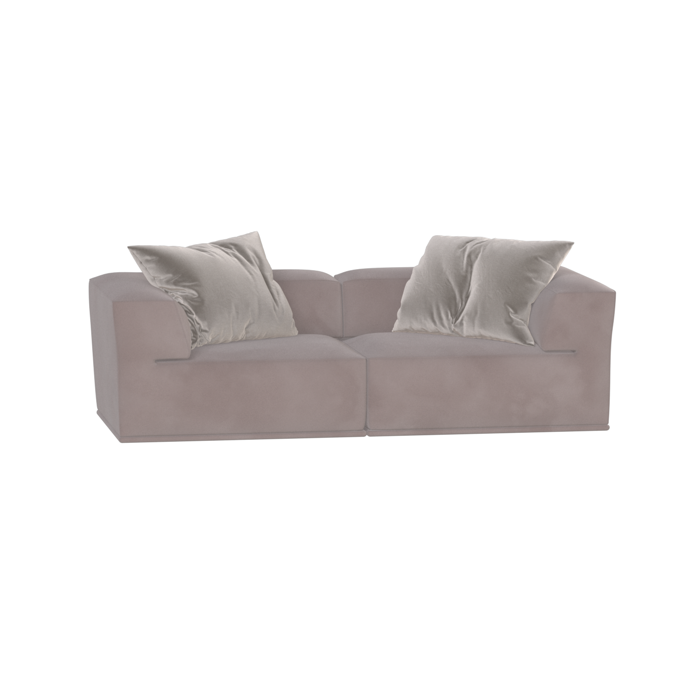 Savile Sofa — Compact Form with Wide Straight Armrests