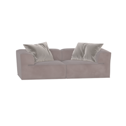 Savile Sofa — Compact Form with Wide Straight Armrests