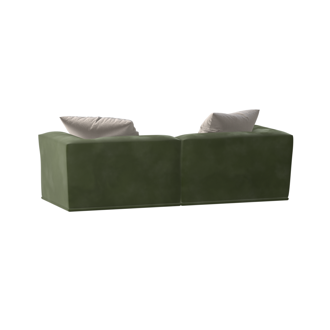 Savile Sofa — Compact Form with Wide Straight Armrests