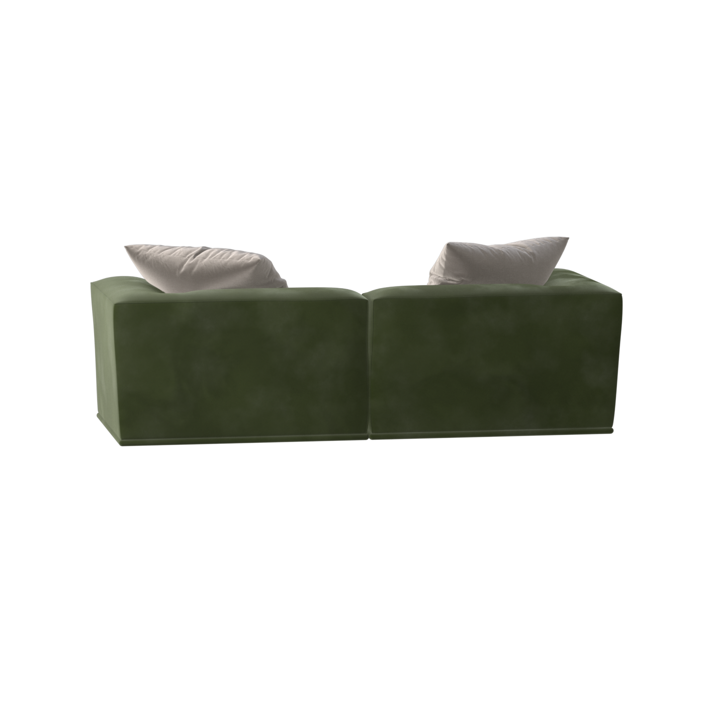 Savile Sofa — Compact Form with Wide Straight Armrests
