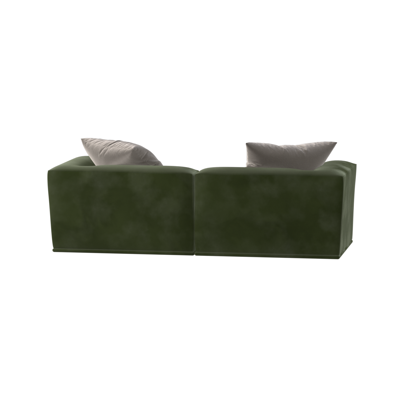 Savile Sofa — Compact Form with Wide Straight Armrests