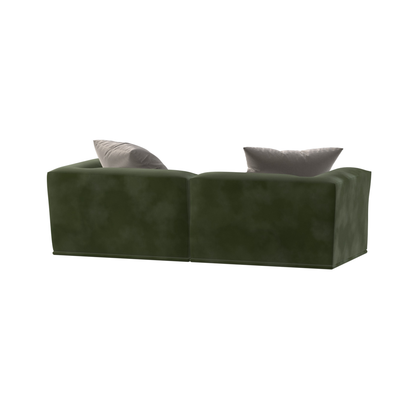 Savile Sofa — Compact Form with Wide Straight Armrests
