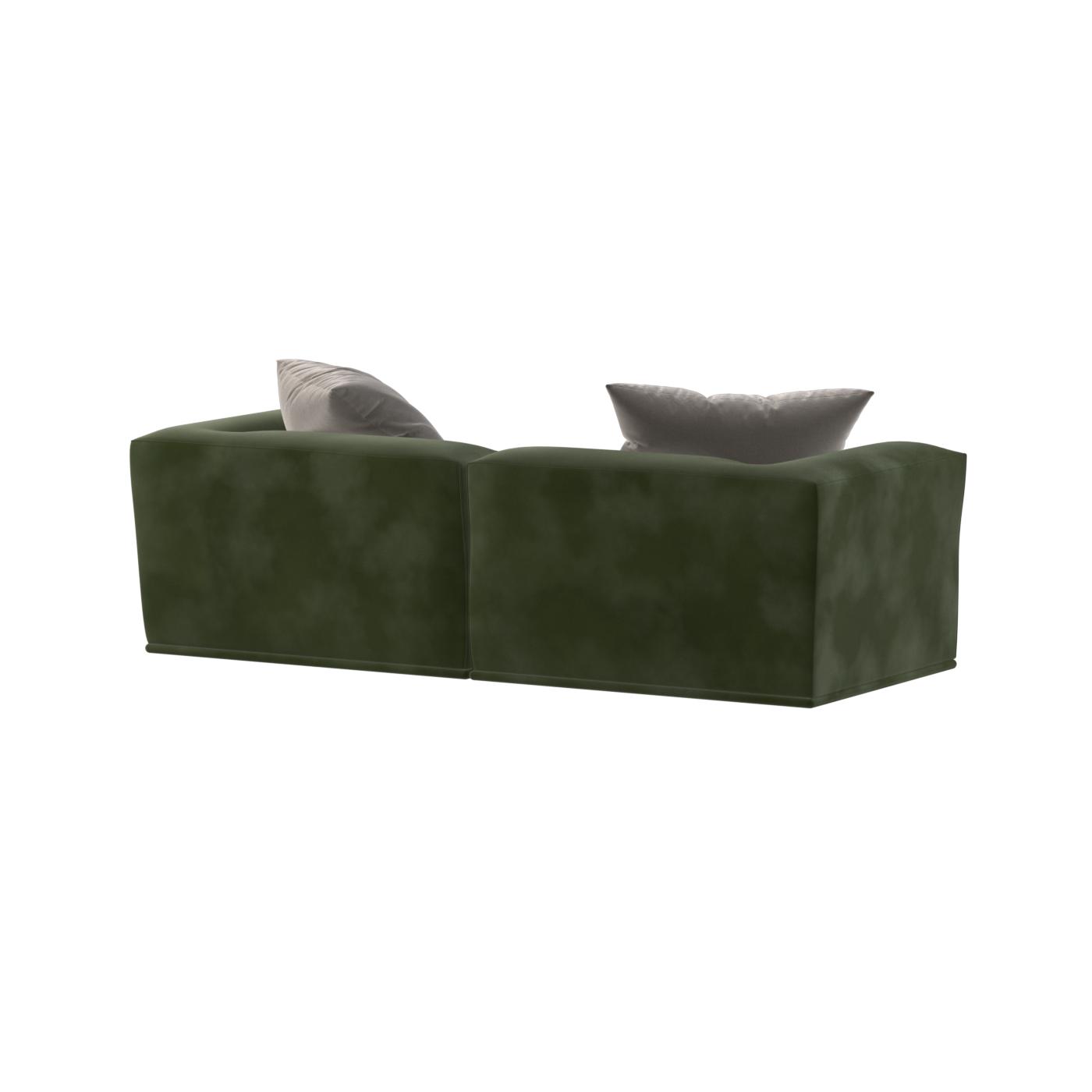 Savile Sofa — Compact Form with Wide Straight Armrests