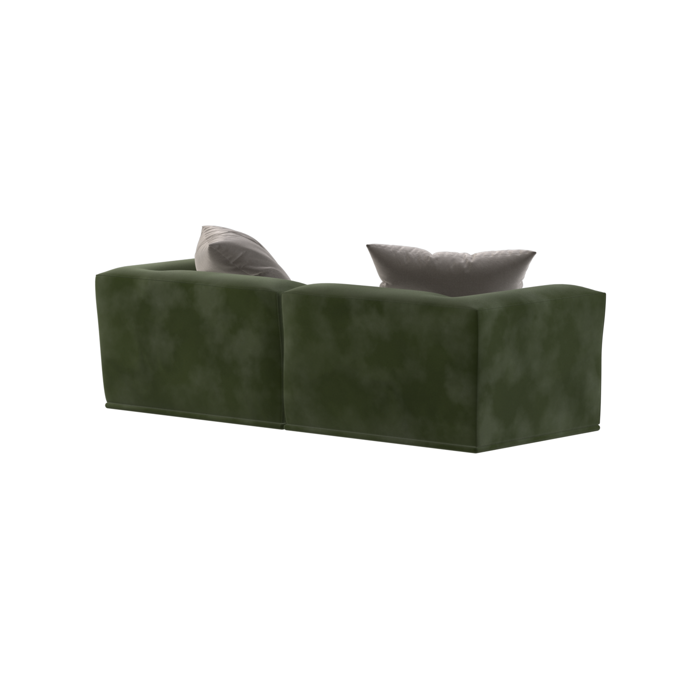 Savile Sofa — Compact Form with Wide Straight Armrests