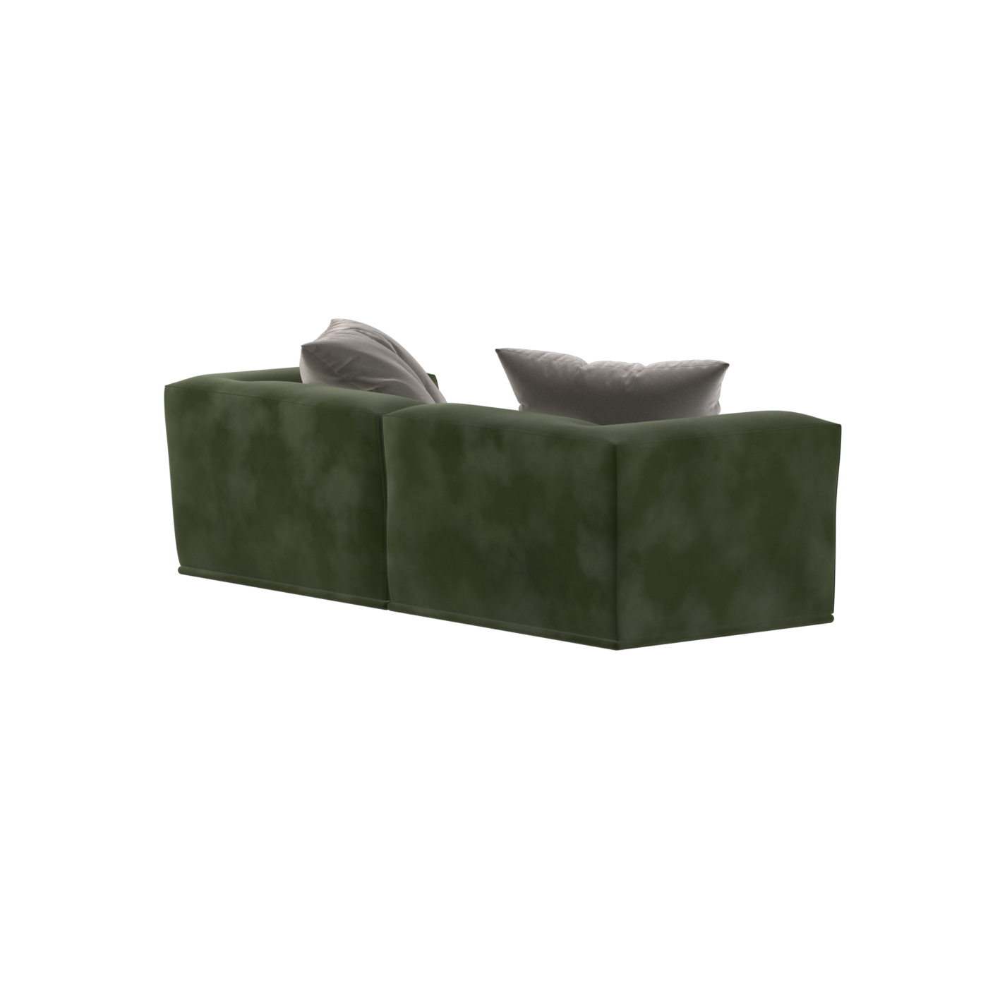 Savile Sofa — Compact Form with Wide Straight Armrests