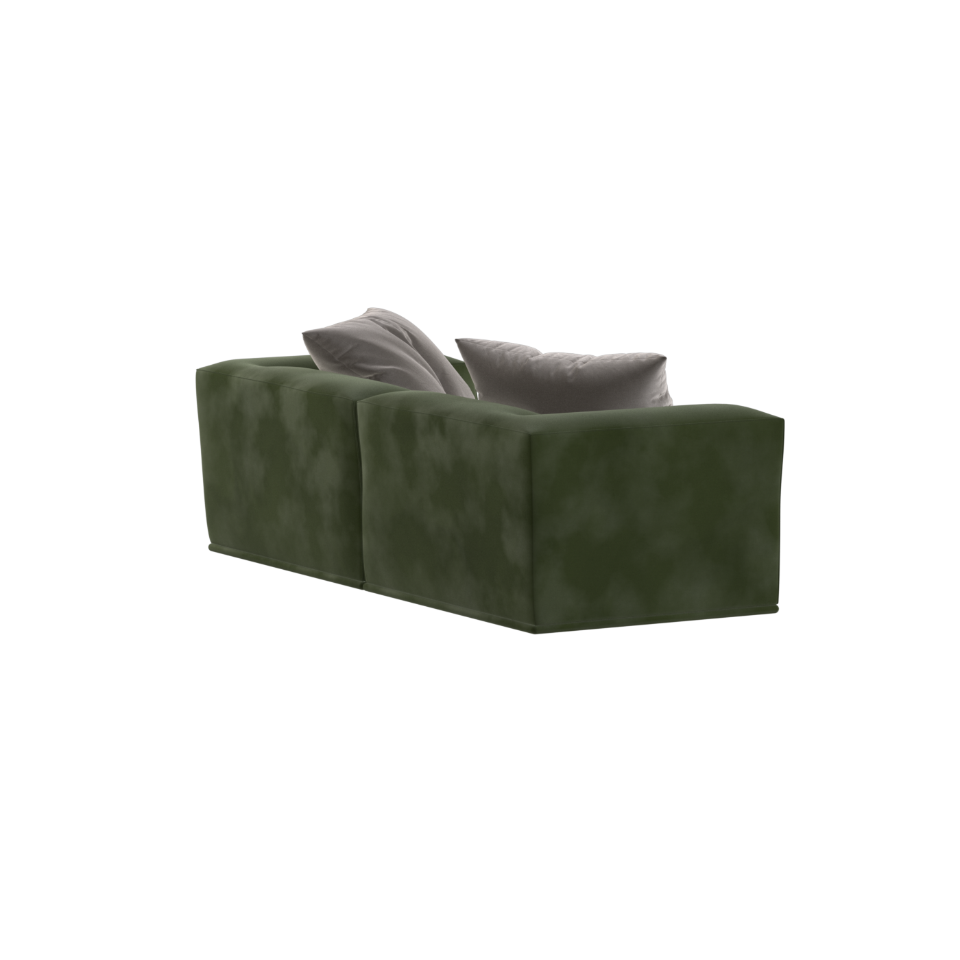 Savile Sofa — Compact Form with Wide Straight Armrests