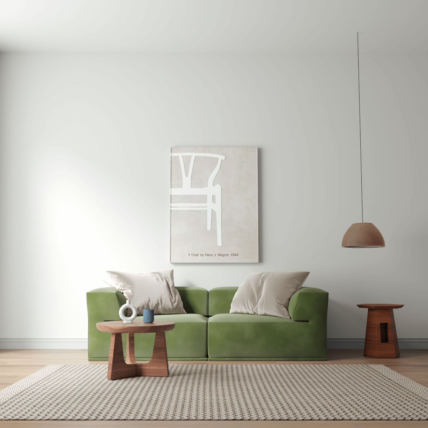 Savile Sofa — Compact Form with Wide Straight Armrests