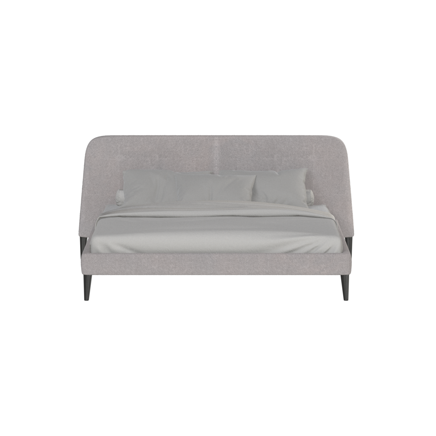 Selma Double Bed with Deep Vertical Tufting