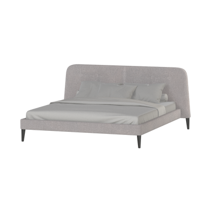 Selma Double Bed with Deep Vertical Tufting