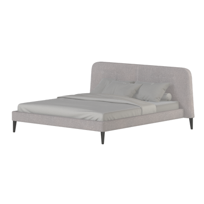 Selma Double Bed with Deep Vertical Tufting