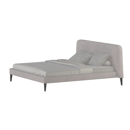 Selma Double Bed with Deep Vertical Tufting