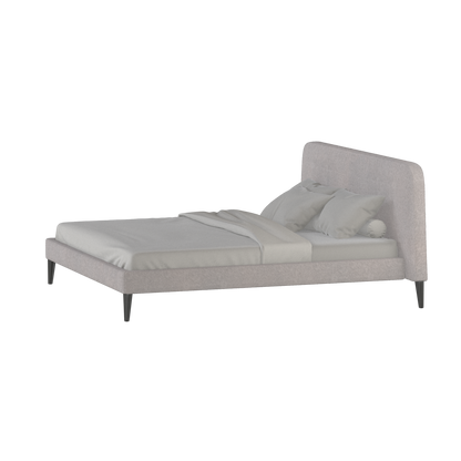Selma Double Bed with Deep Vertical Tufting