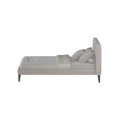 Selma Double Bed with Deep Vertical Tufting