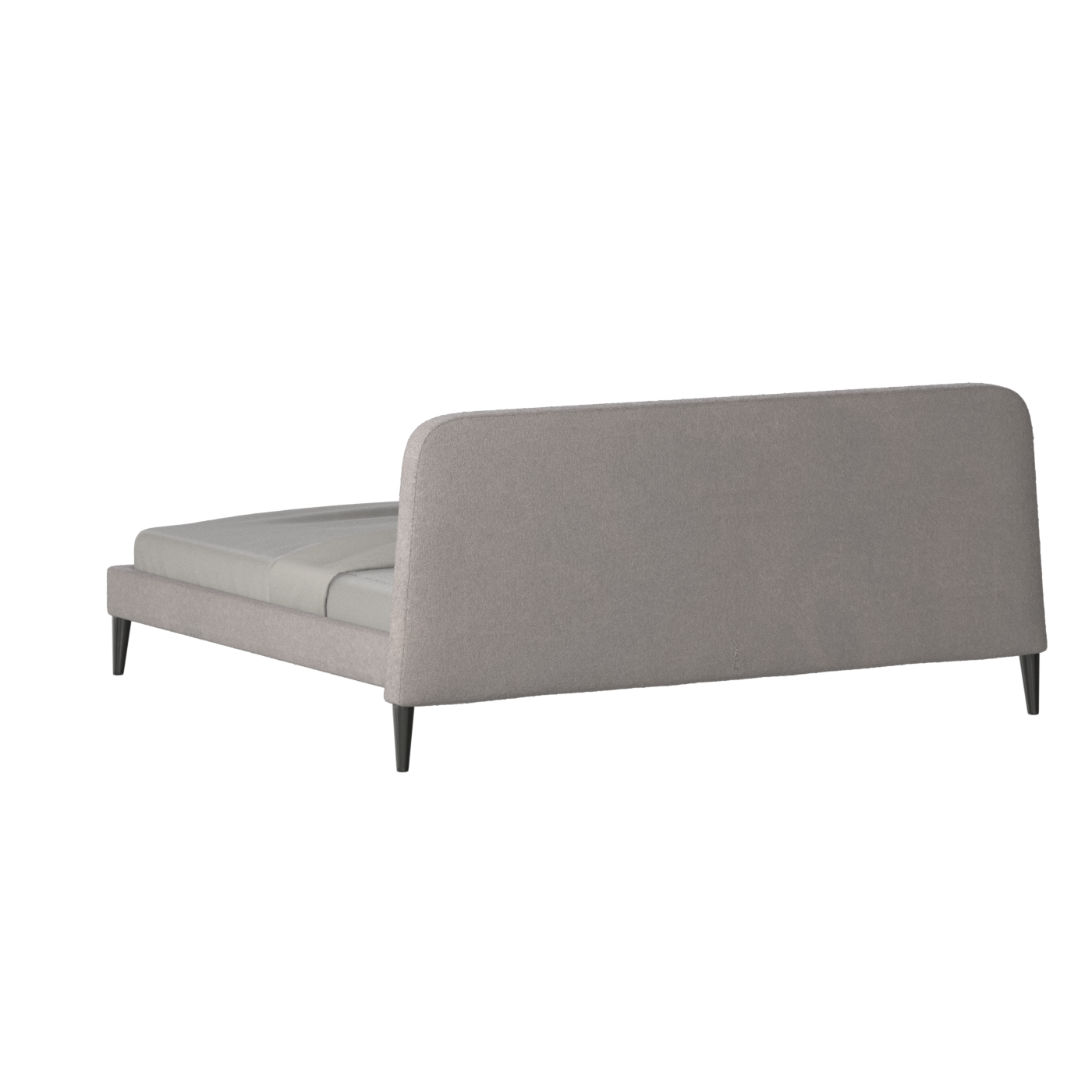 Selma Double Bed with Deep Vertical Tufting