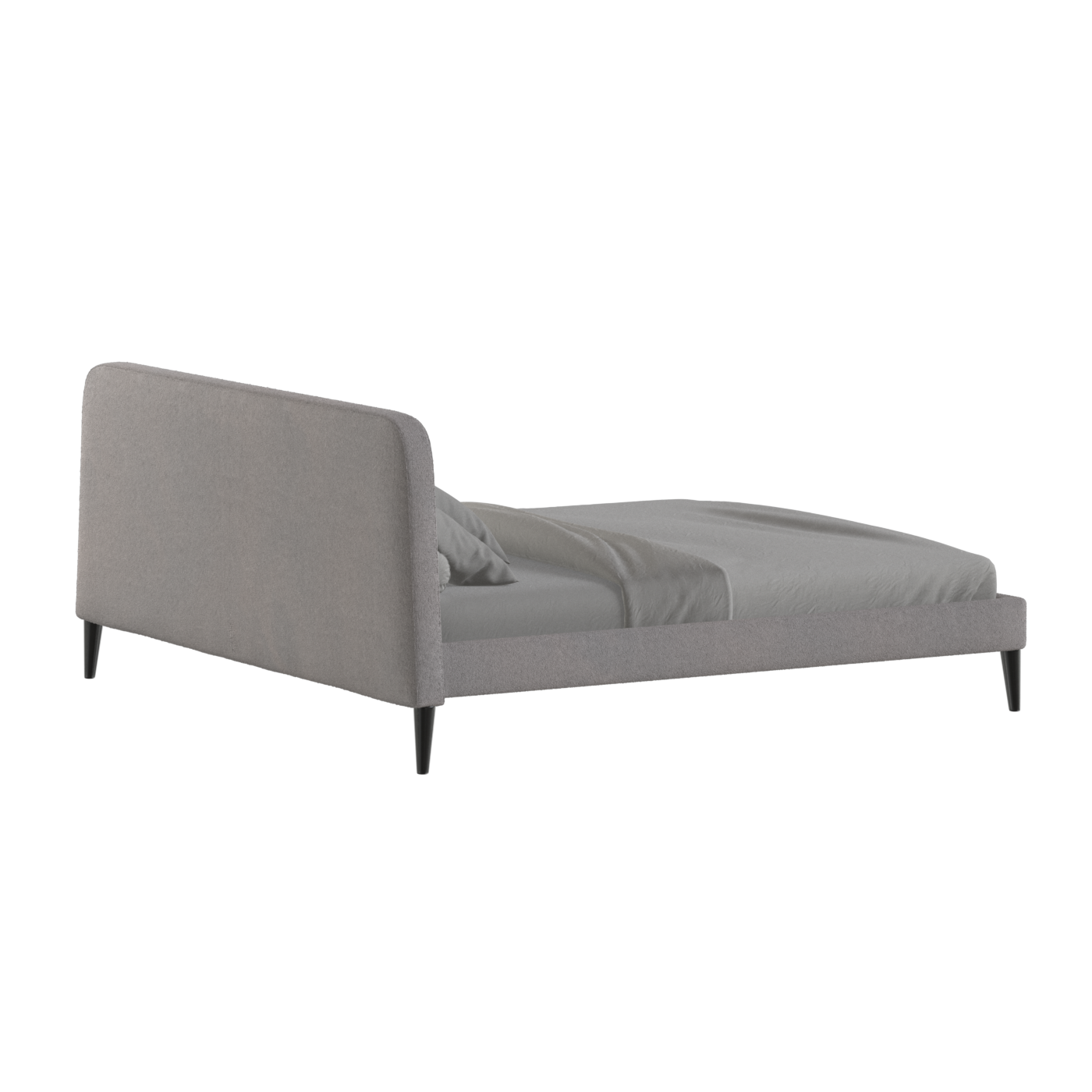 Selma Double Bed with Deep Vertical Tufting