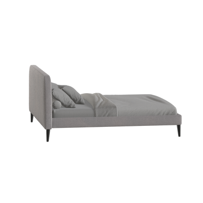 Selma Double Bed with Deep Vertical Tufting