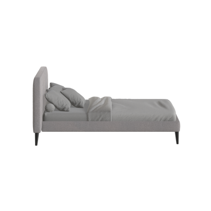 Selma Double Bed with Deep Vertical Tufting