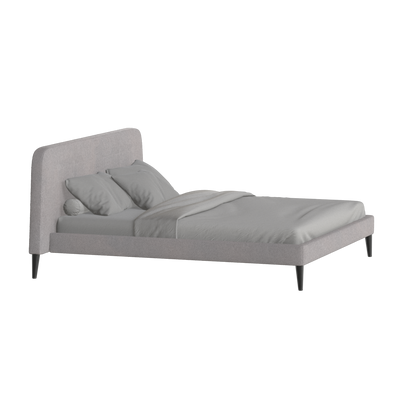 Selma Double Bed with Deep Vertical Tufting