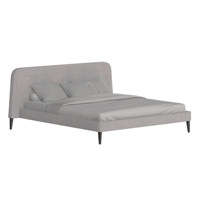 Selma Double Bed with Deep Vertical Tufting