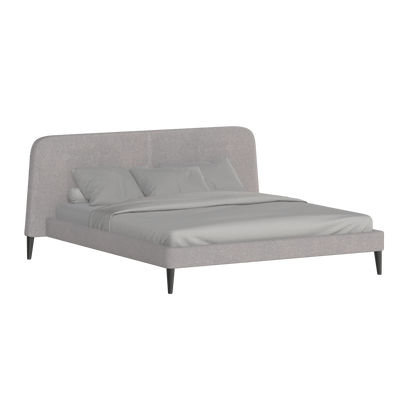 Selma Double Bed with Deep Vertical Tufting