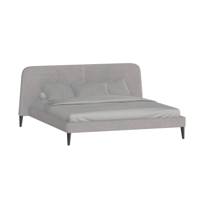 Selma Double Bed with Deep Vertical Tufting