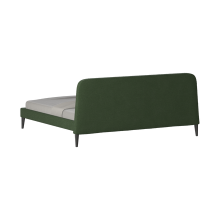 Lit double Selma avec capitonnage vertical profond