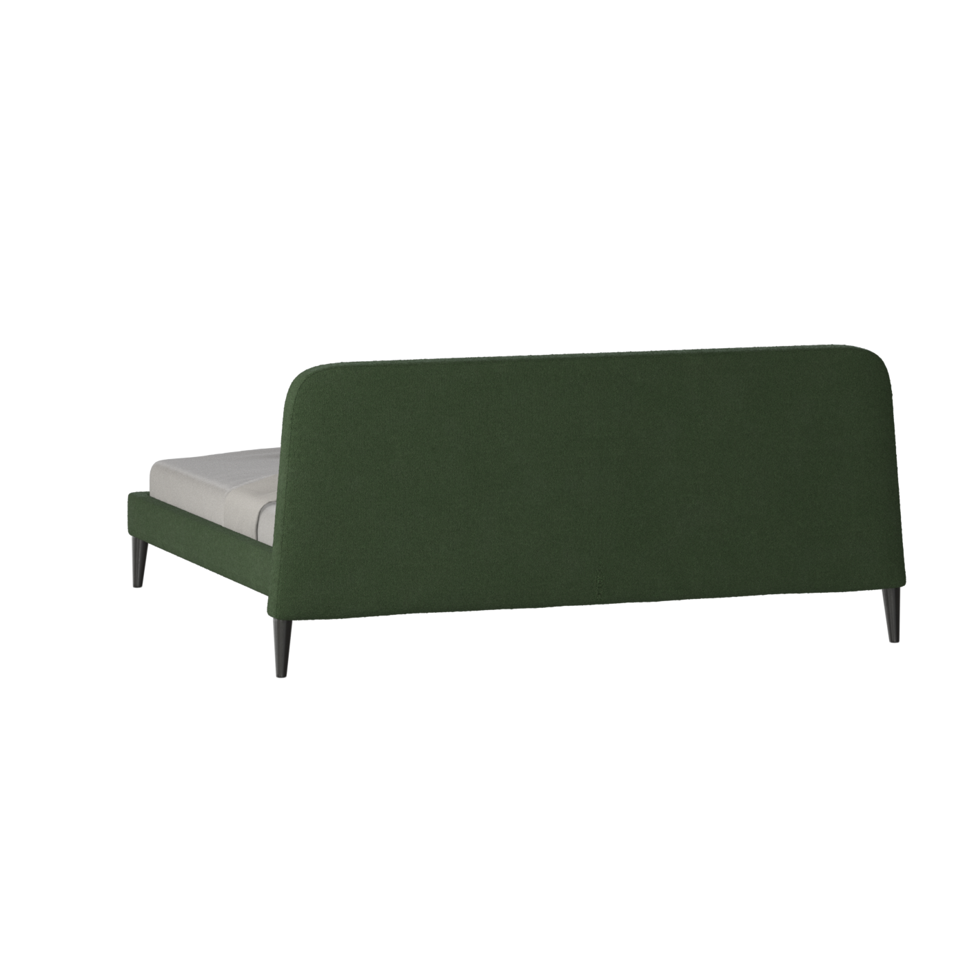 Lit double Selma avec capitonnage vertical profond