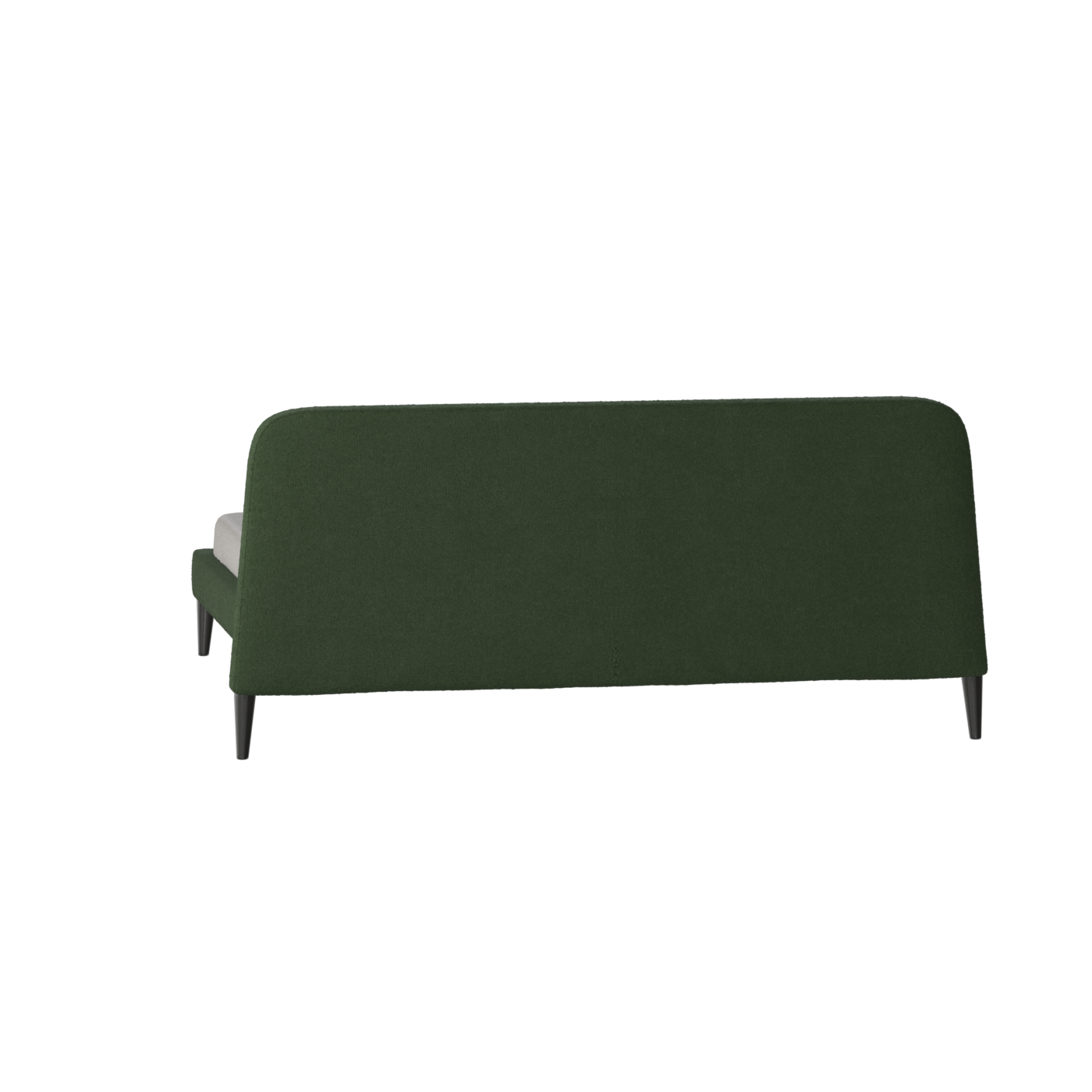 Lit double Selma avec capitonnage vertical profond
