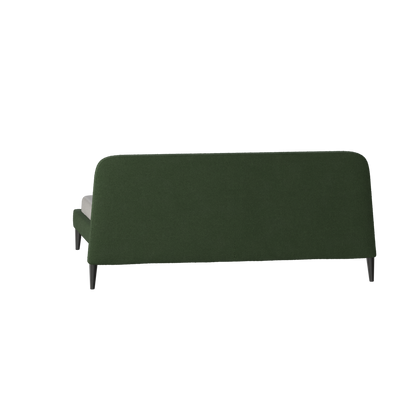 Lit double Selma avec capitonnage vertical profond