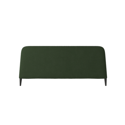Lit double Selma avec capitonnage vertical profond