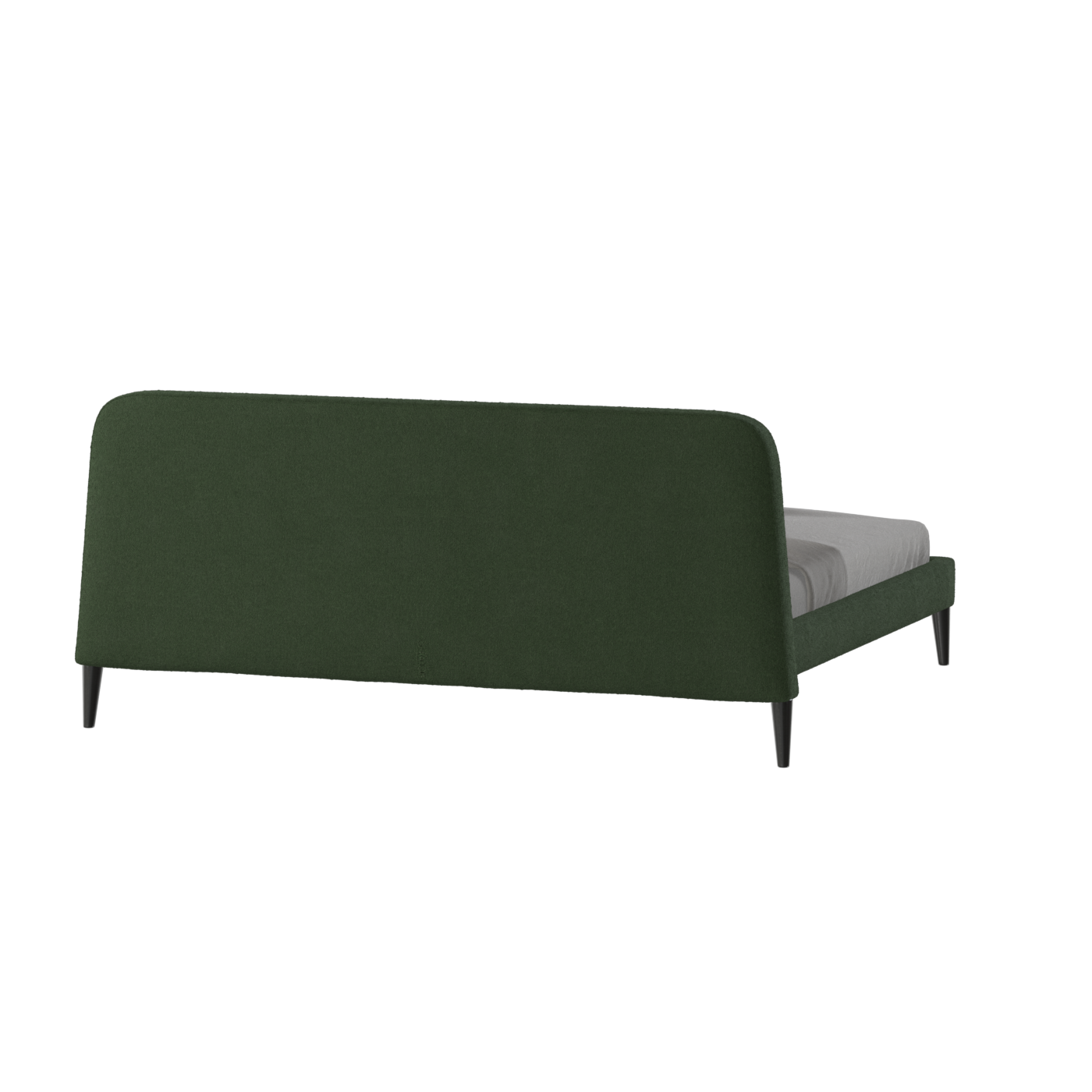 Lit double Selma avec capitonnage vertical profond