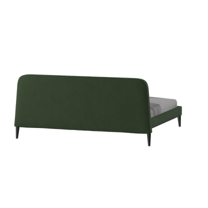 Lit double Selma avec capitonnage vertical profond