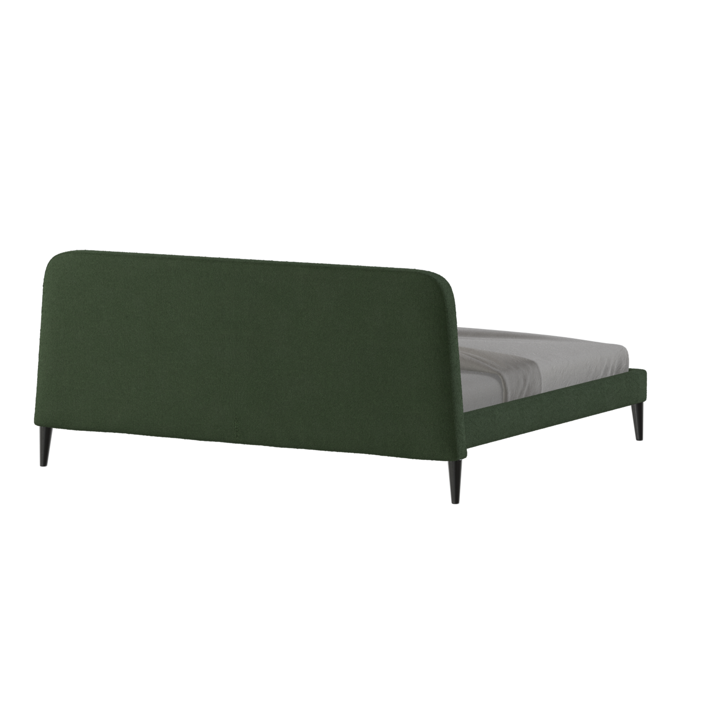 Lit double Selma avec capitonnage vertical profond
