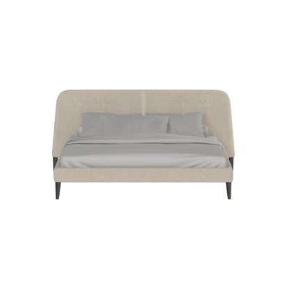 Selma Double Bed with Deep Vertical Tufting