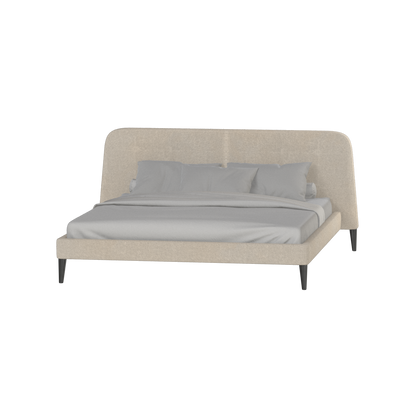 Selma Double Bed with Deep Vertical Tufting