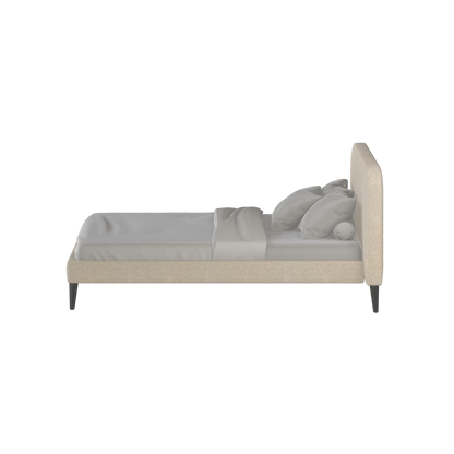Selma Double Bed with Deep Vertical Tufting