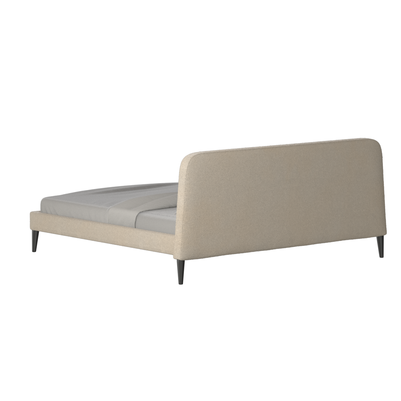 Selma Double Bed with Deep Vertical Tufting