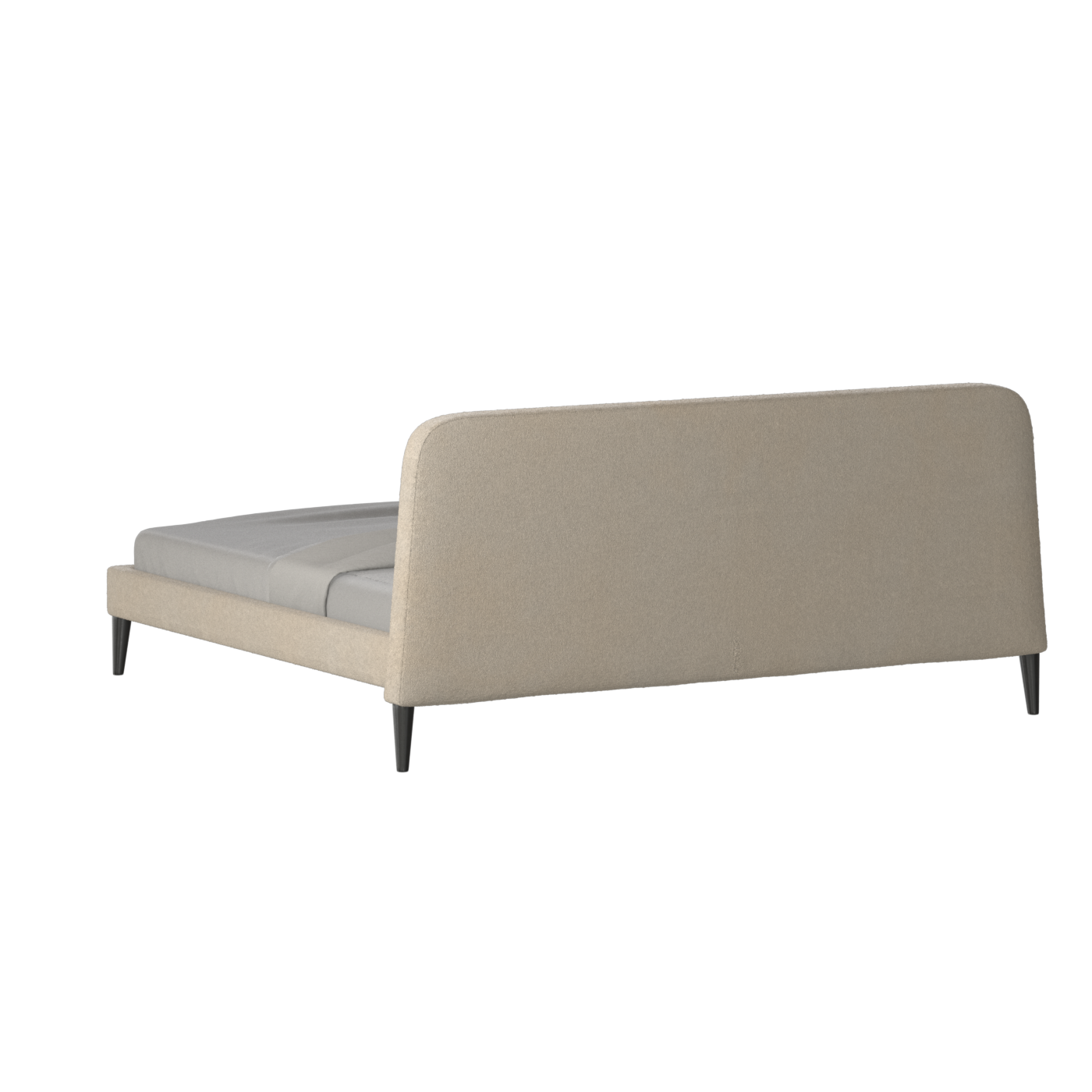 Selma Double Bed with Deep Vertical Tufting