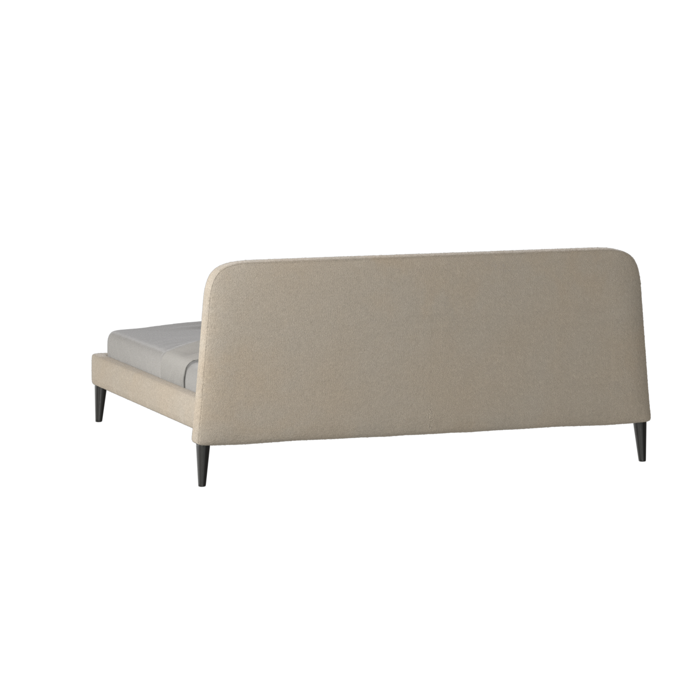 Selma Double Bed with Deep Vertical Tufting