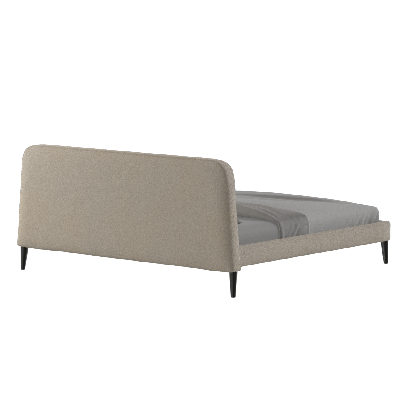 Selma Double Bed with Deep Vertical Tufting