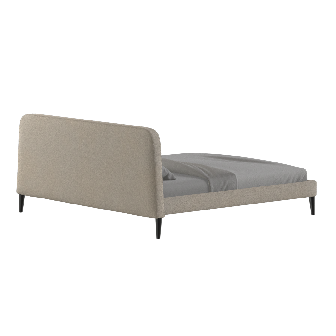 Selma Double Bed with Deep Vertical Tufting