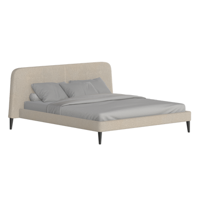 Selma Double Bed with Deep Vertical Tufting