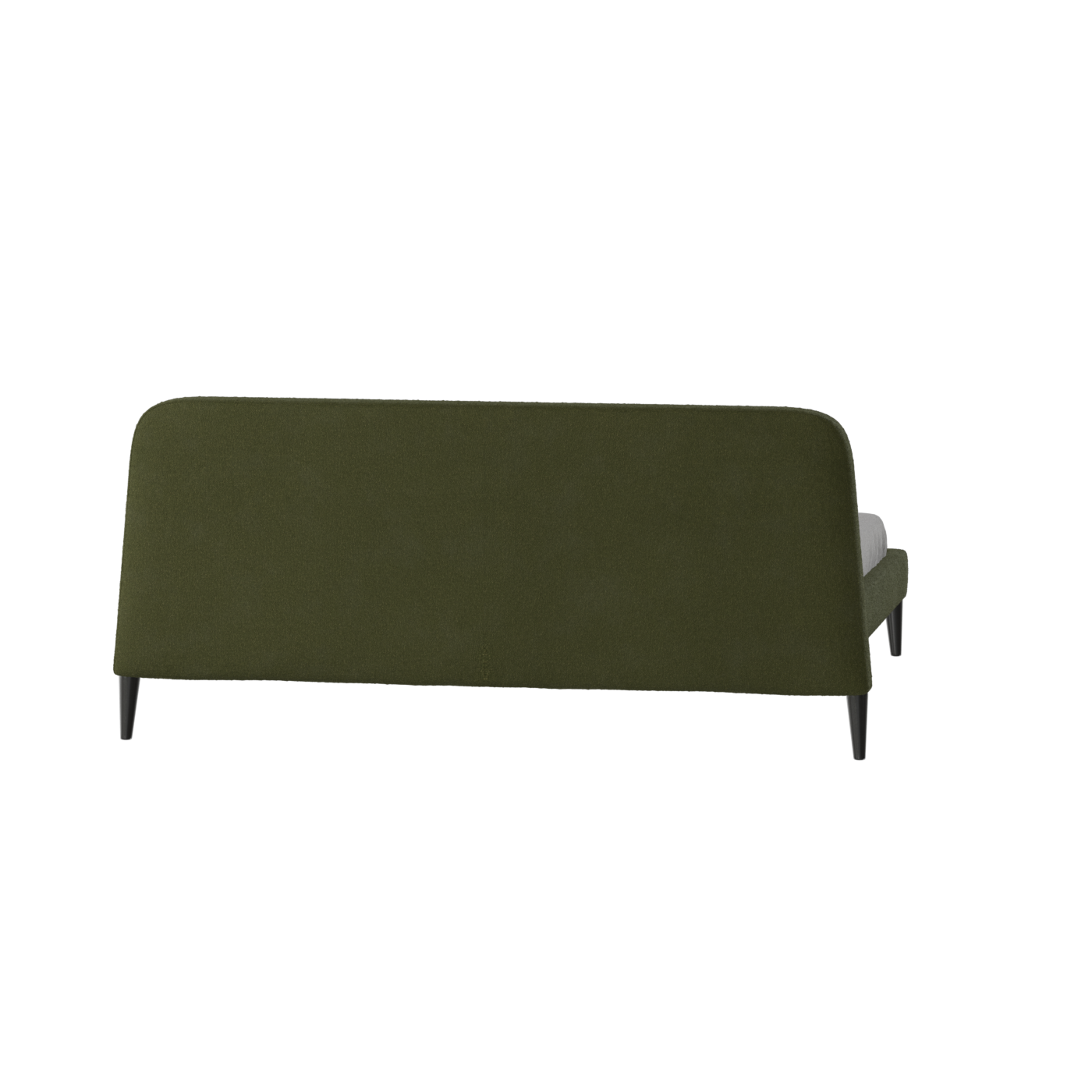 Lit double Selma avec capitonnage vertical profond