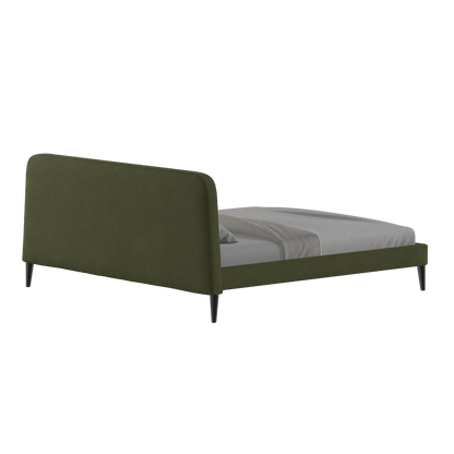 Lit double Selma avec capitonnage vertical profond