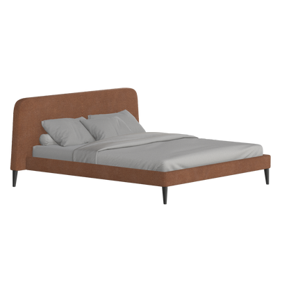 Selma Double Bed with Deep Vertical Tufting