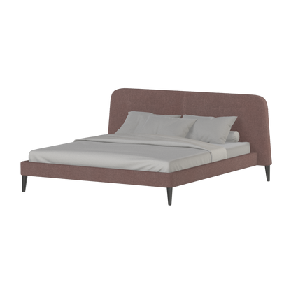 Selma Double Bed with Deep Vertical Tufting
