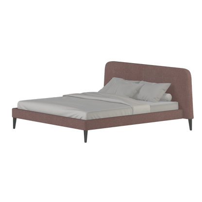Selma Double Bed with Deep Vertical Tufting