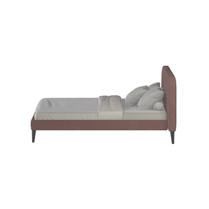 Selma Double Bed with Deep Vertical Tufting